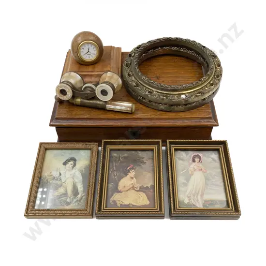 Quantity of Assorted Including Picture Frames and Opera Glasses etc