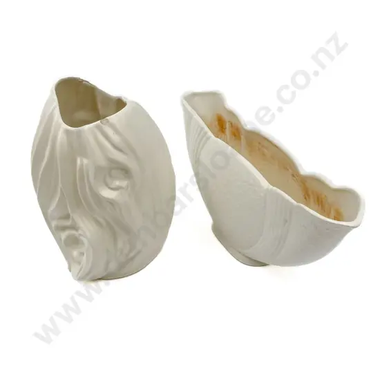 Two Crown Lynn Vases (Faults)