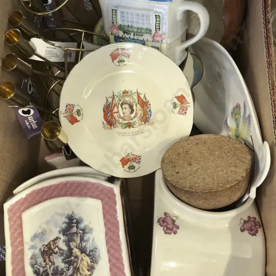 Box of Assorted China etc