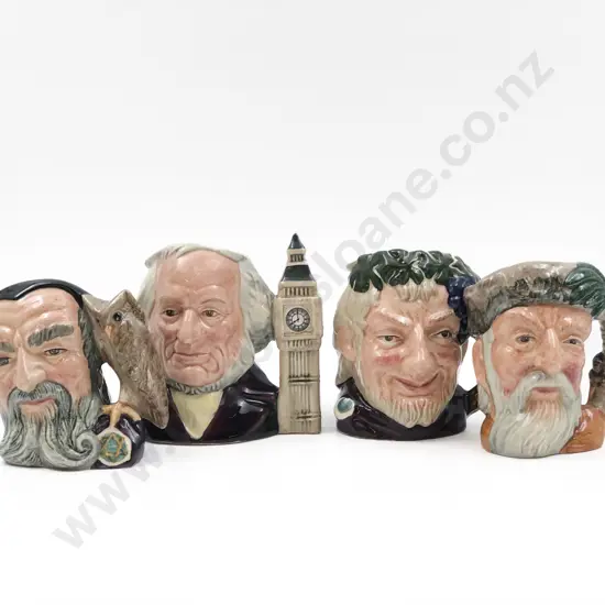 Four Smaller RD Character Jugs