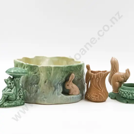 Four Pieces of Sylvac Including Decorative Bowl