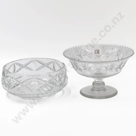 Crystal Comport and Bowl