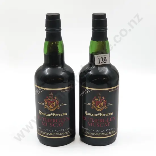 Two Bottles of Robard & Butler Rutherglen Muscat 750ml