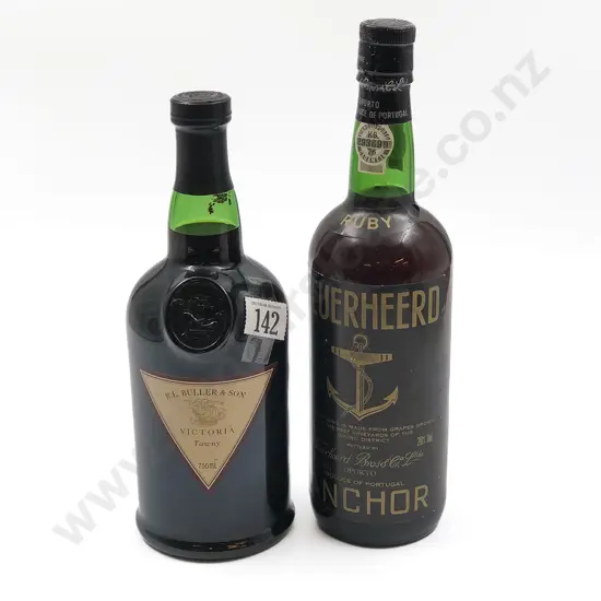 Two 750ml Bottles of Port