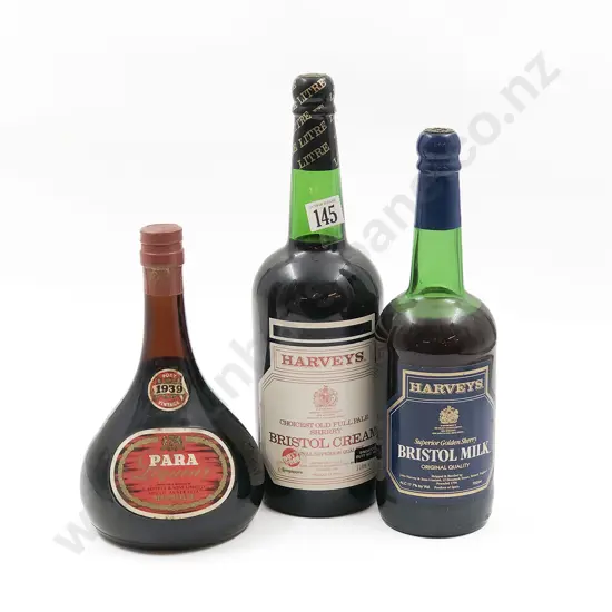 Three Bottles of Assorted Liqueurs