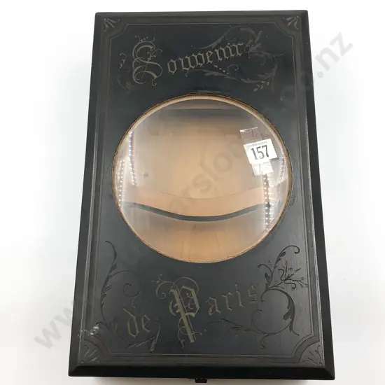 Vintage Magnifying Box "Souvenir de Paris"