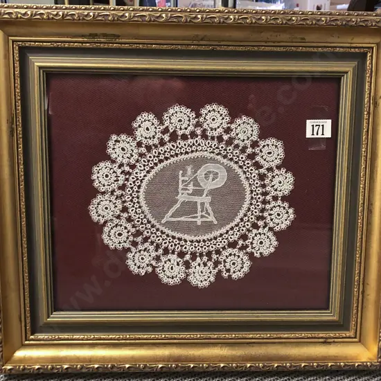 Framed Embroidered Work