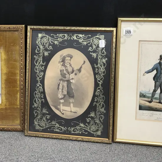 Three Assorted Antique Printed Works