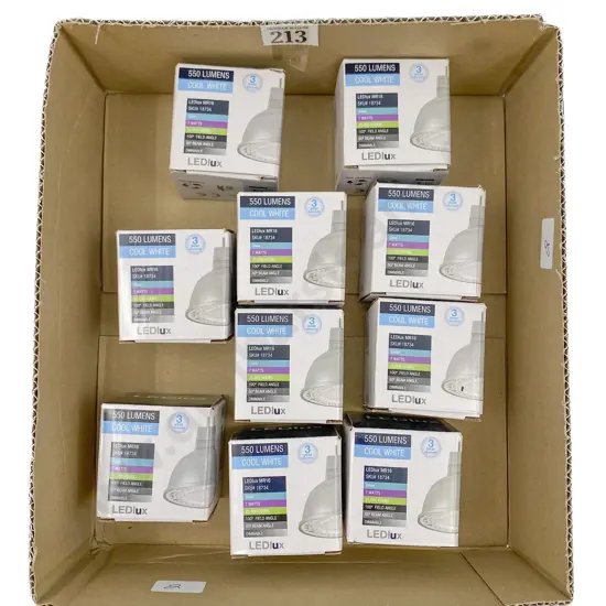 Ten As New LED MR16 Spot Light Light Bulbs