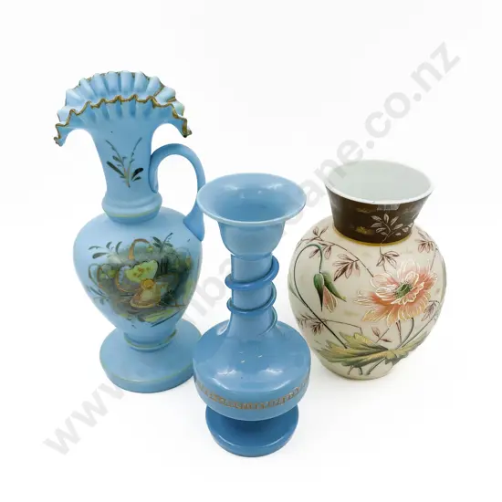 Three Assorted Vases