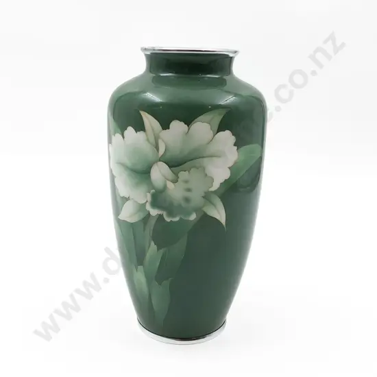 Wireless Cloisonné Floral Vase