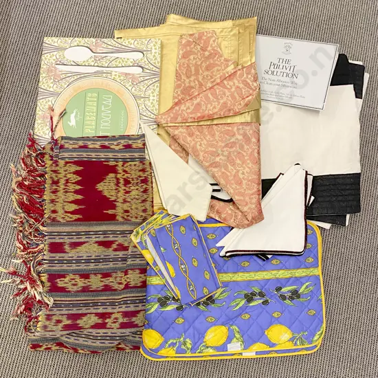 Qty of Assorted Place Mats Etc