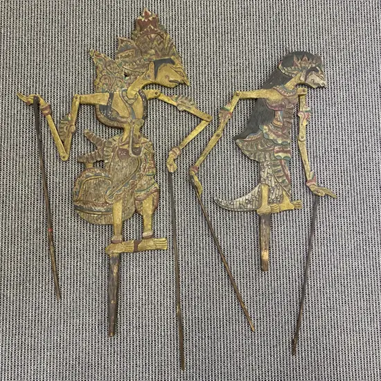 Vintage Carved Puppets