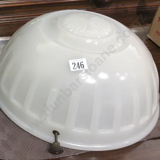 Vintage Opaque Glass Ceiling Light Shade