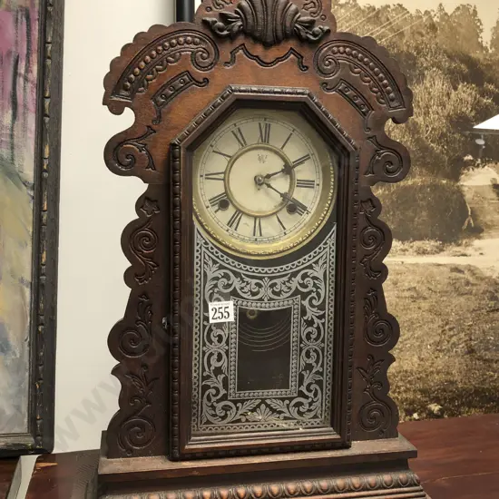 American Gingerbread Mantel Clock