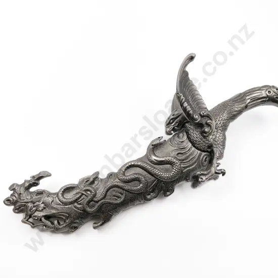 Snake and Eagle Decorated Ceremonial Dagger