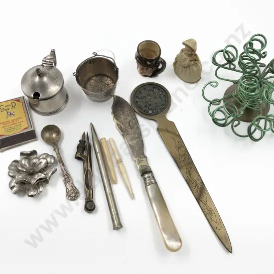 Small Box of Assorted Including Letter Openers