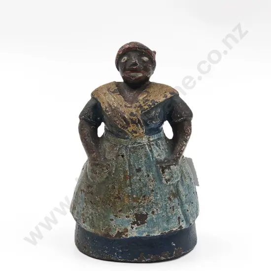 Vintage Cast Metal Figural Doorstop