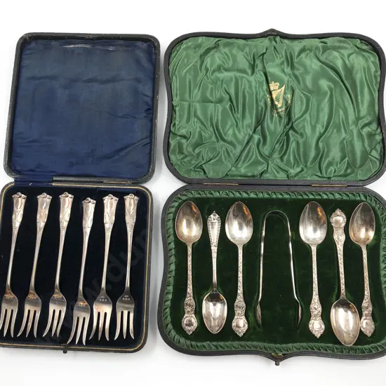 Two S/S Cased Cutlery Sets