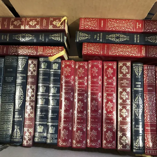 Box of Assorted Mainly Fiction Novels Incl. Austen and Kafka