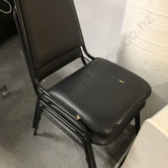 Pair of Stacking Chairs (Faults)