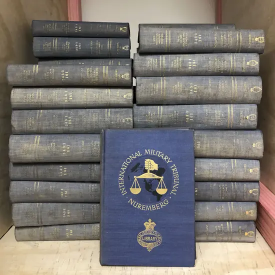 Trial Of The Major War Criminals Before The International Military Tribunal (42 Volumes)