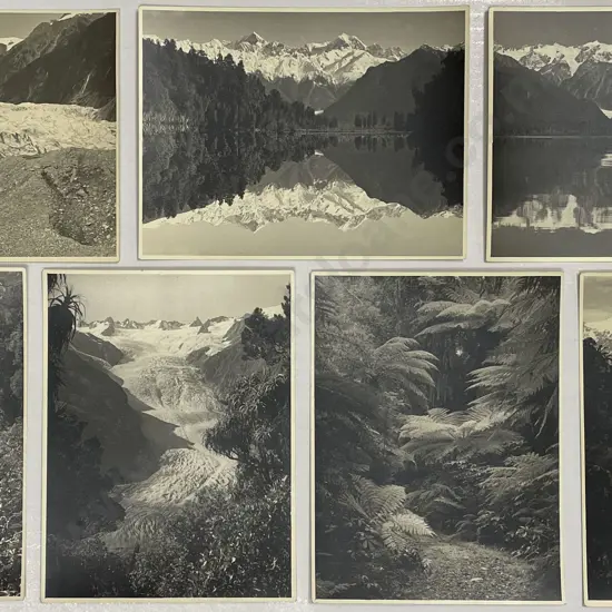 Group Of Seven 1930s Silver Gelatin Studio Photographs By M C Lysons