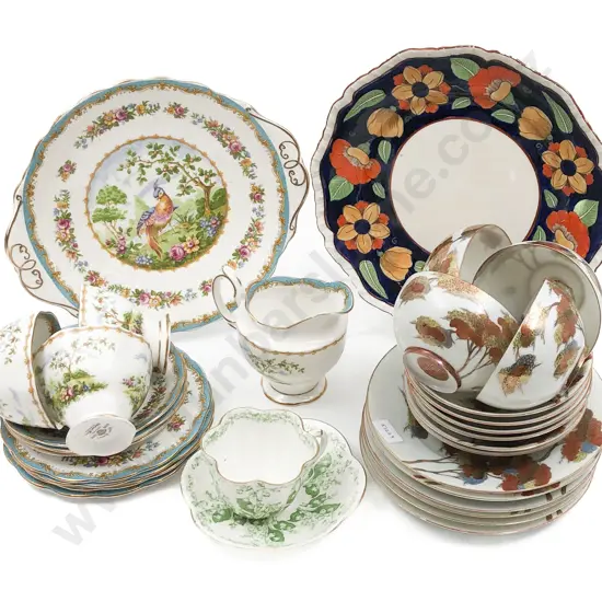 Quantity of Assorted Fancy China Incl. Royal Albert and Japanese Eggshell