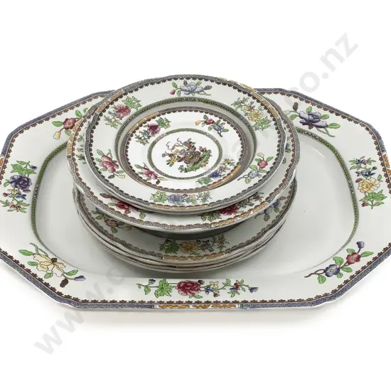 Quantity of Assorted Spode Dinner China Incl. Ashet