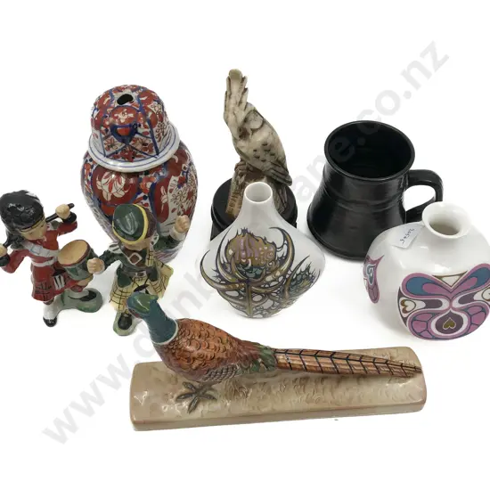 Box of Assorted Vases and Ornaments