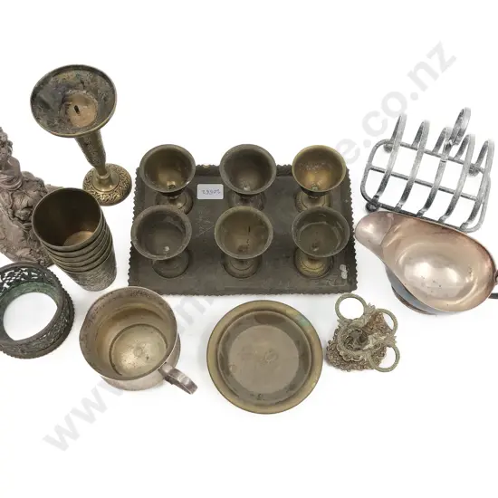 Quantity of Assorted Metalware