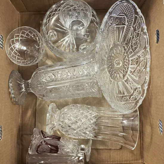 Box of Assorted Crystal