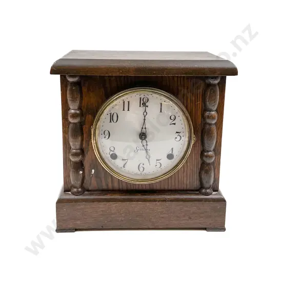 Oak Case Mantle Clock
