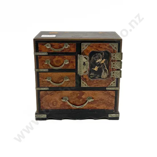 Lacquered Multi-Drawer Jewellery Box