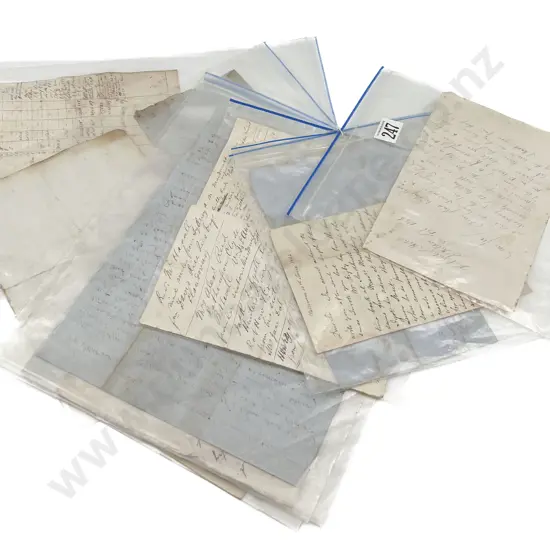 Selection of Antique Letters and Documents
