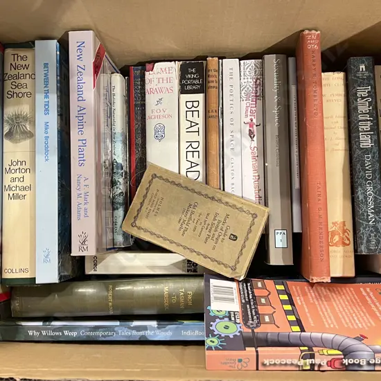 Box of Assorted Books