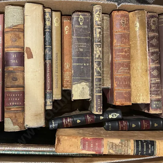 Box of Assorted Books