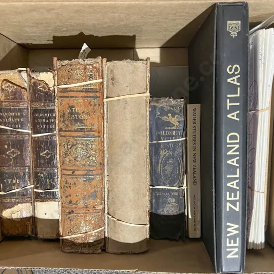 Box of Assorted Books Including NZ Reference