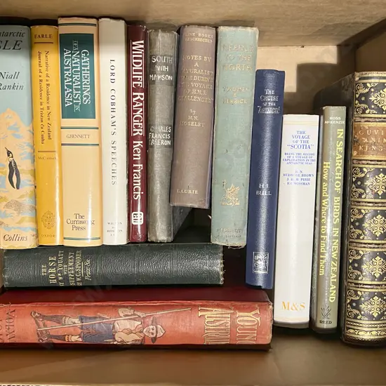 Box of Assorted Books Including Young Australia