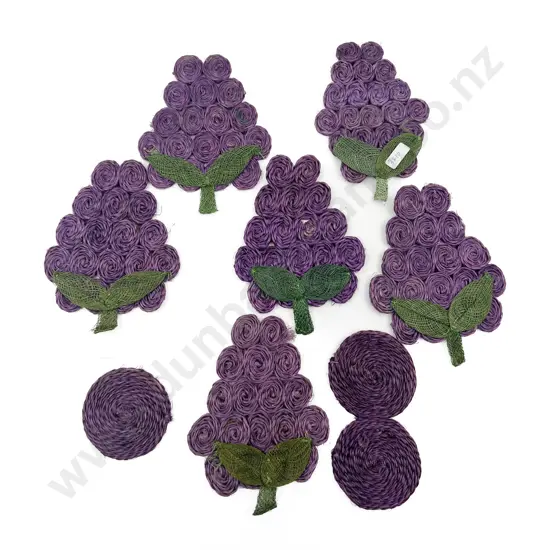 Small Group of Grape Form Placemats