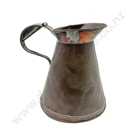 Antique Copper Gallon Measure