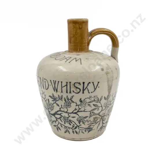 Port Dundas Glasgow Pottery Royal Blend Whiskey Stoneware Decanter