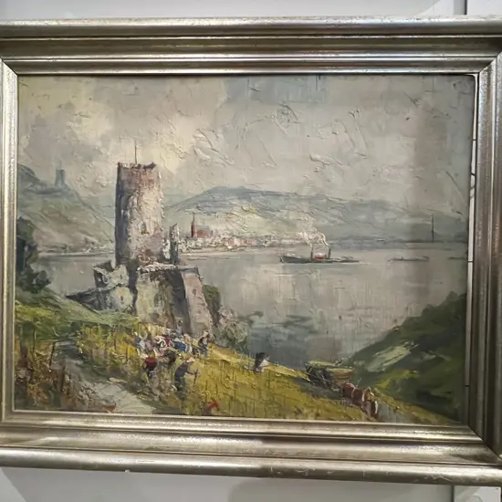 Village of Lorch Scenic Oil Work (AF)