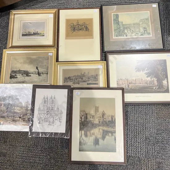 Box of Assorted Framed and Loose Works