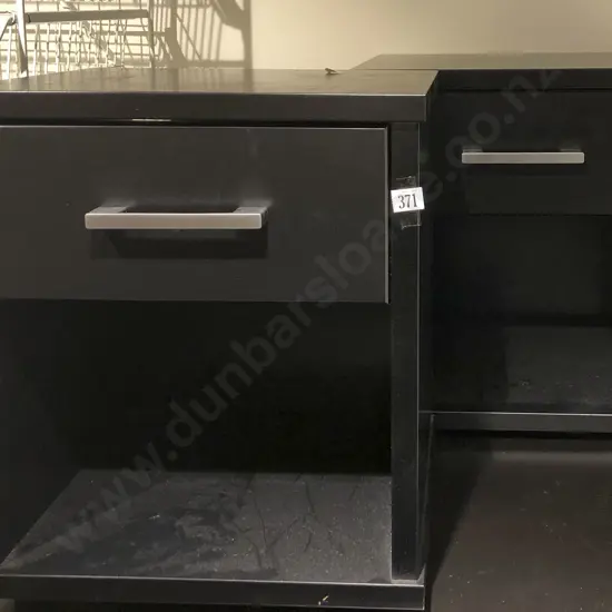 Pair of Modern Bedside Drawers