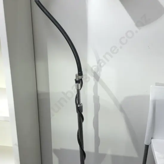 American Made Modern Standard Lamp with Adjustable Neck