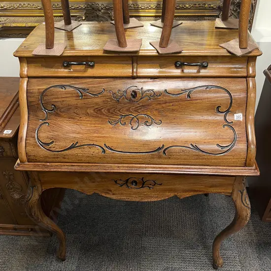 Reproduction Drop Door Writing Bureau