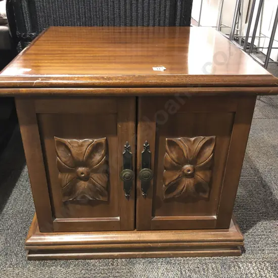 Low Mahogany Cabinet