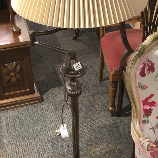 Standard Lamp and Shade