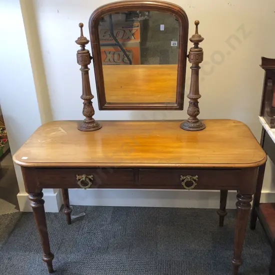 Mirror Back Dressing Table